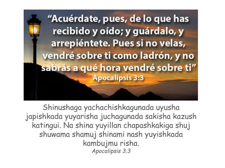 Apocalipsis 3.3 Apocalipsis 3.3