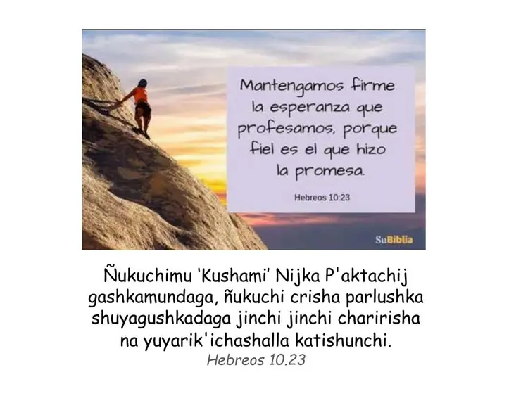 Hebrews 10:23