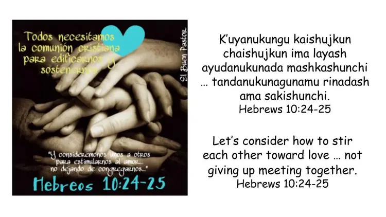Hebrews 10:24-25